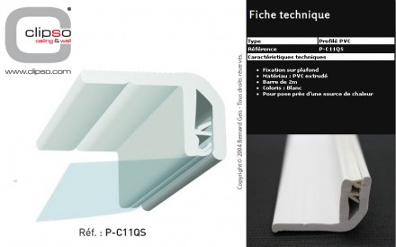 Ceiling trims Clipso