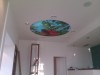 Round lights in plasterboard