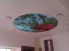 Round lights in plasterboard